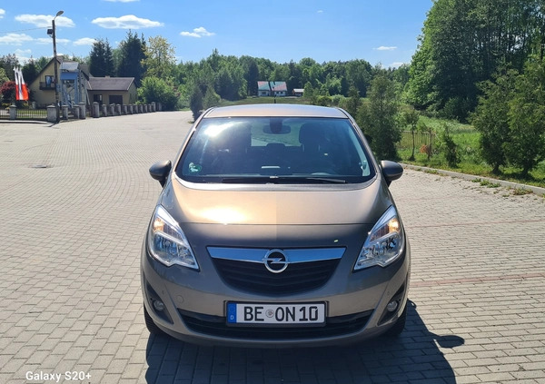Opel Meriva cena 26900 przebieg: 185000, rok produkcji 2012 z Ruciane-Nida małe 172